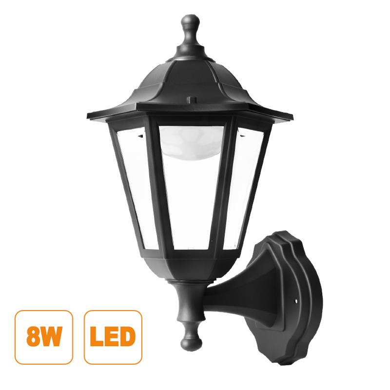 FAROL PLASTICO LED REVERSIBLE NEGRO SERIE FANAR AIRMEC