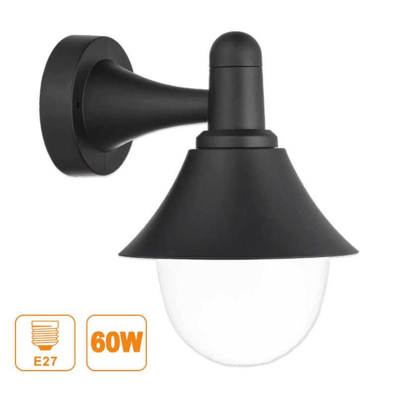 FAROL PLASTICO REVERSIBLE NEGRO SERIE MORELLA AIRMEC