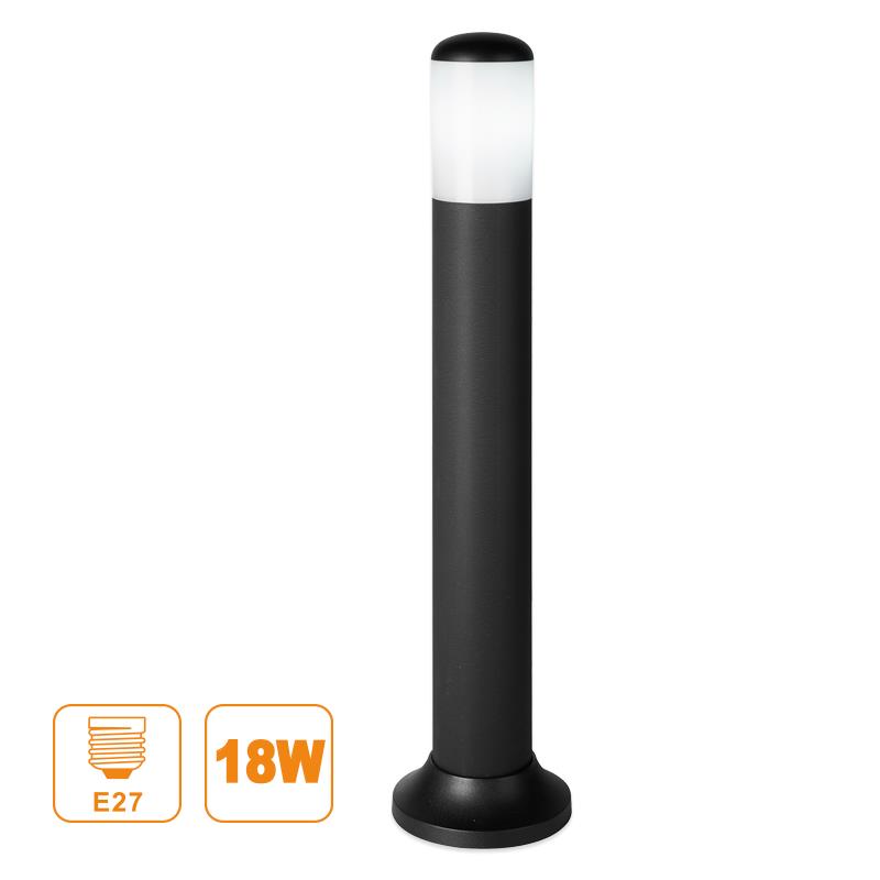 FAROL PLASTICO DE PIE NEGRO SERIE ARCOS AIRMEC