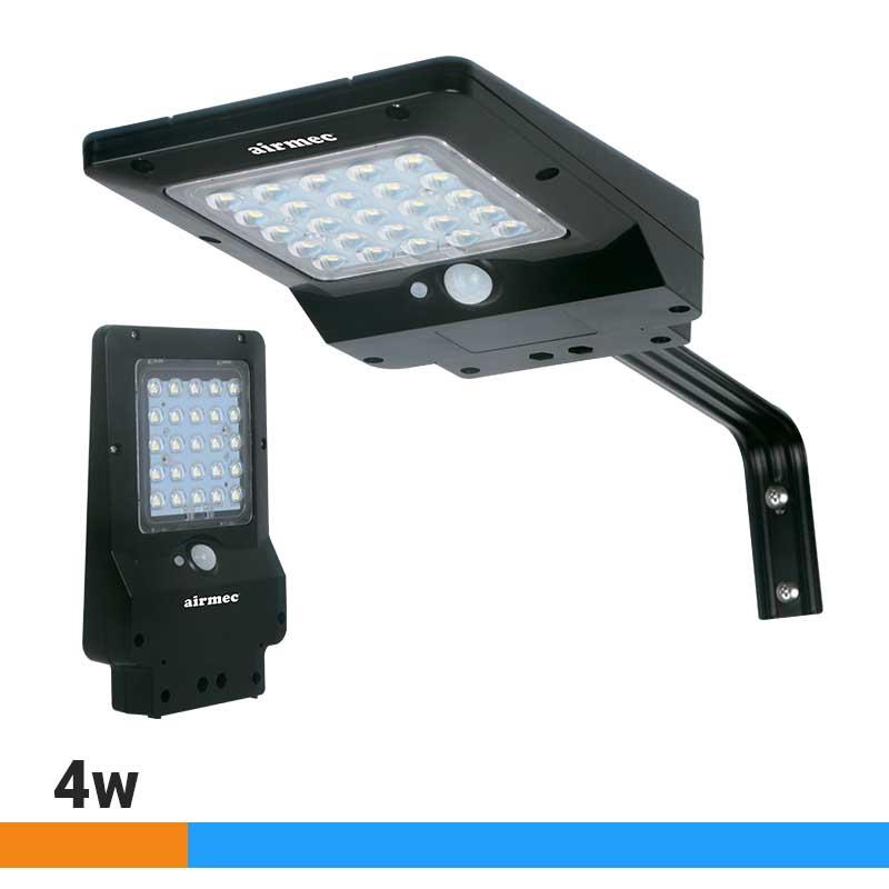 FAROLA LED SOLAR 4W 400 LUMENS AIRMEC