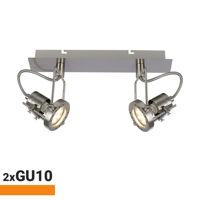 APLIQUE LED 2 FOCOS SERIE HUELVA 2XGU10 AIRMEC