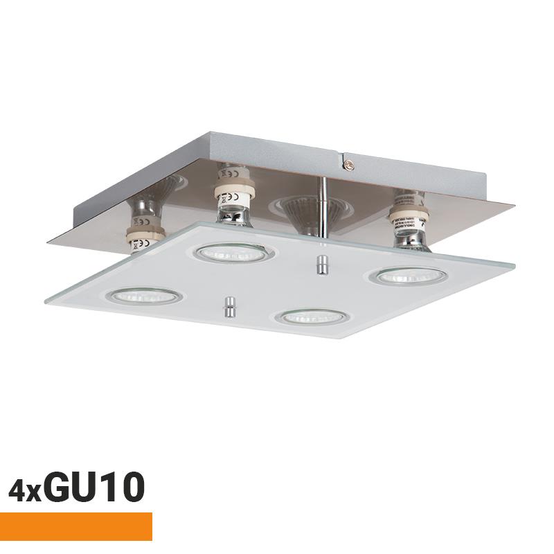 APLIQUE LED 4 FOCOS SERIE BURGOS 4XGU10 AIRMEC