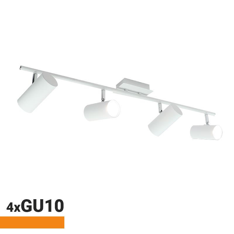 APLIQUE LED 4 FOCOS SERIE PALENCIA 4XGU10 AIRMEC