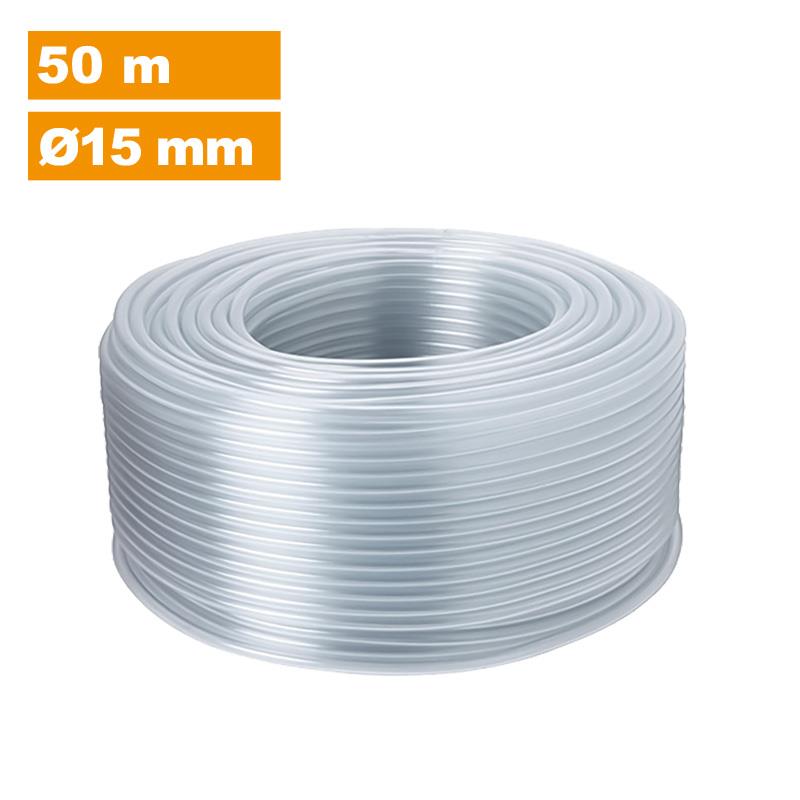 MANGUERA PVC CRISTAL 15MMX50MT AIRMEC