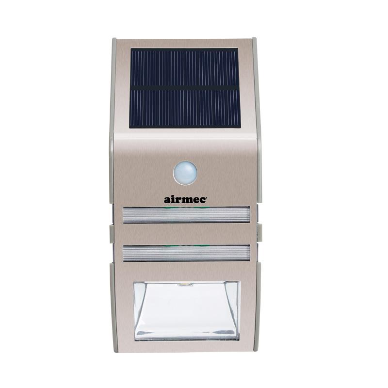 APLIQUE SOLAR LED 60 LUMENS SILVER AIRMEC