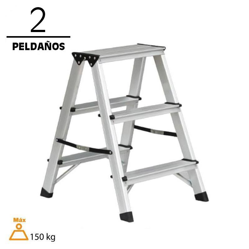 TABURETE ALUMINIO 4 PELDAÑOS AIRMEC