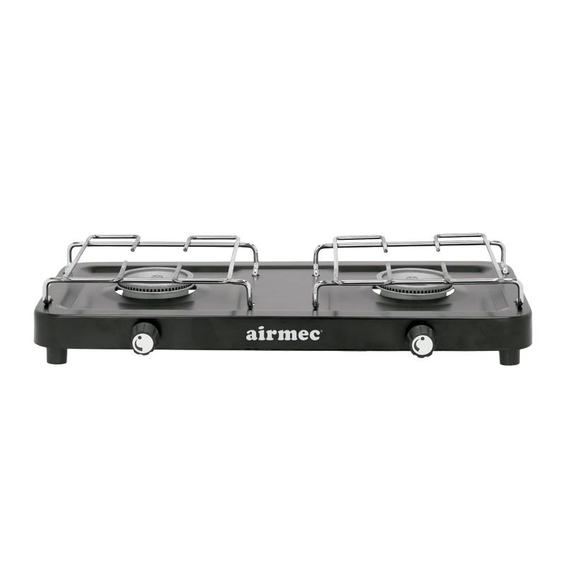 COCINA GAS CON PARRILLA DESMONTABLE 2 FUEGOS AIRMEC