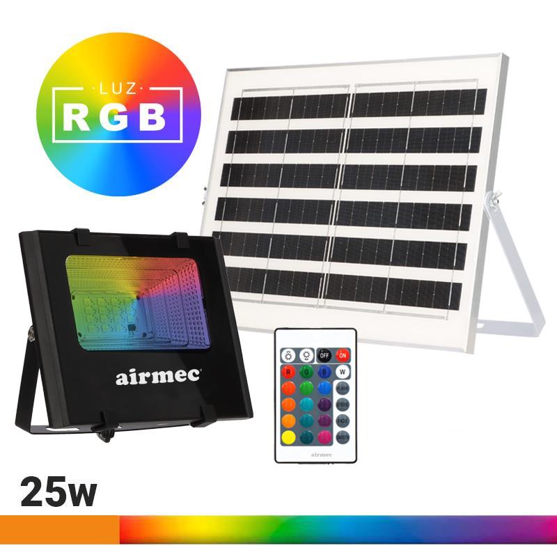 FOCO SOLAR RGB 25W SERIE ELECTRA AIRMEC