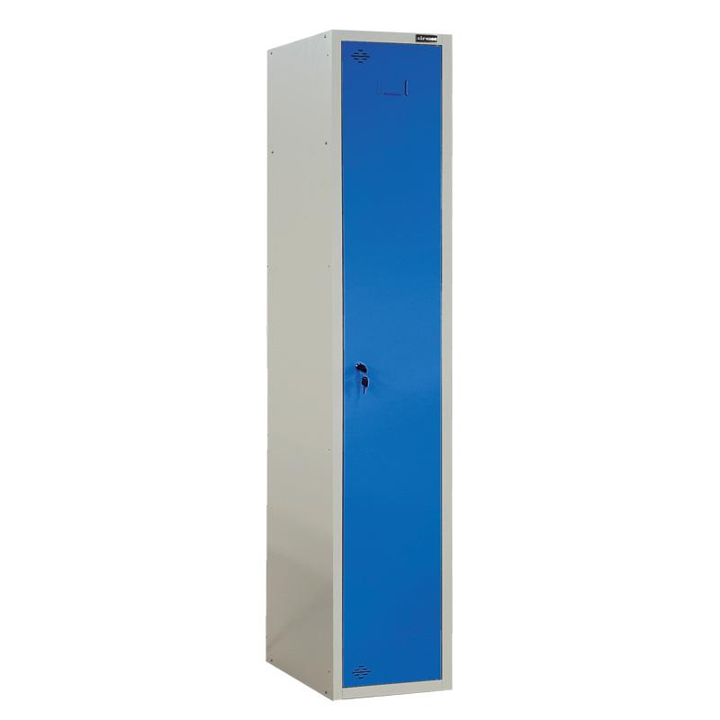 TAQUILLA METALICA AZUL 1 PUERTA 1800X300X500MM AIRMEC