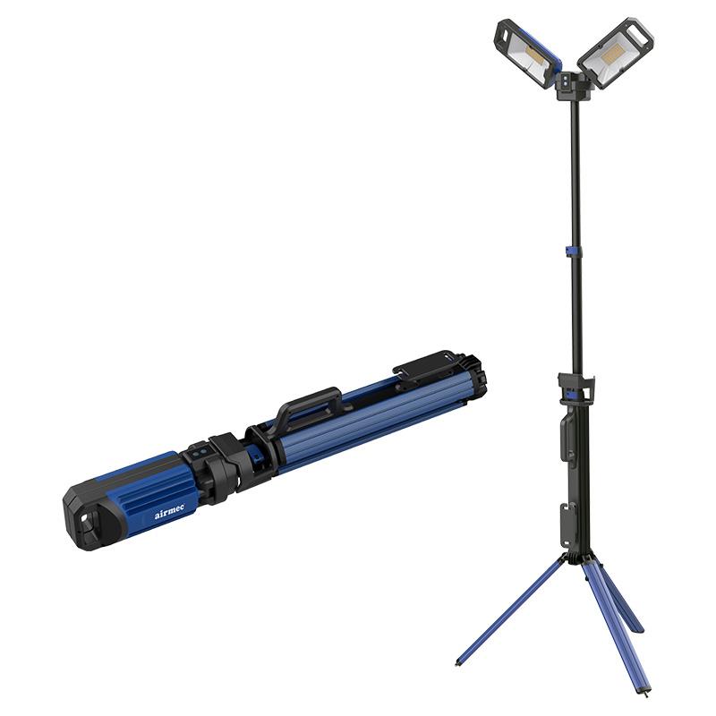 TRIPODE LED TELESCOPICO BATERIA 5.000 LUMENS AIRMEC