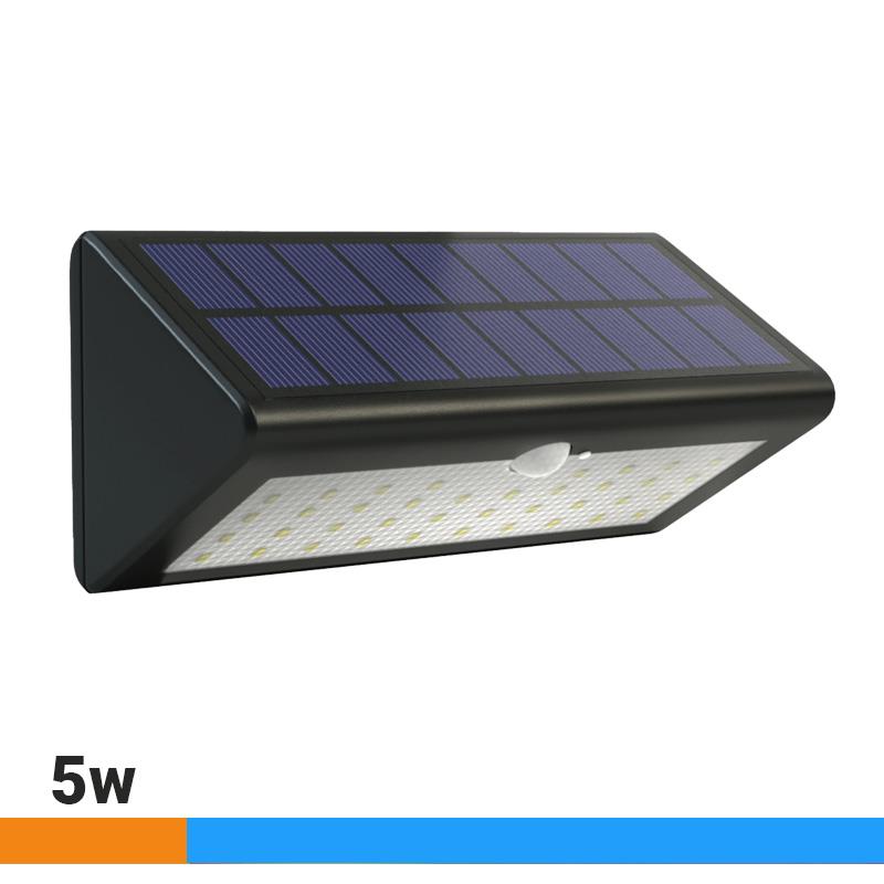 APLIQUE SOLAR LED LUZ FRIA AIRMEC 5W 980 LUMENS