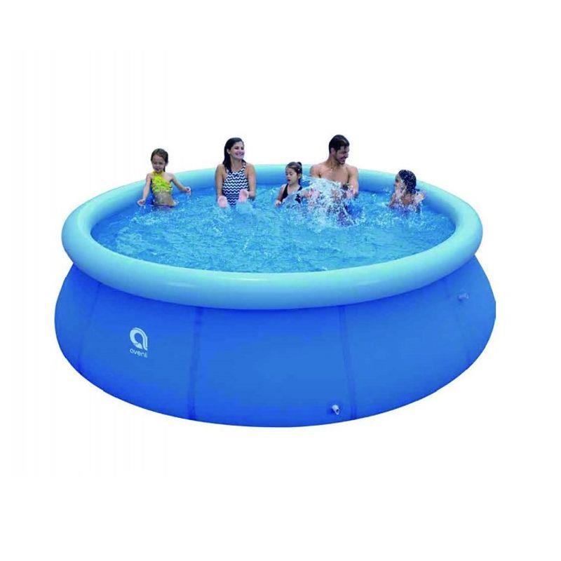 PISCINA HINCHABLE REDONDA DE PVC 360X90CM CON FILTRO DE CARTUCHO AVENLI