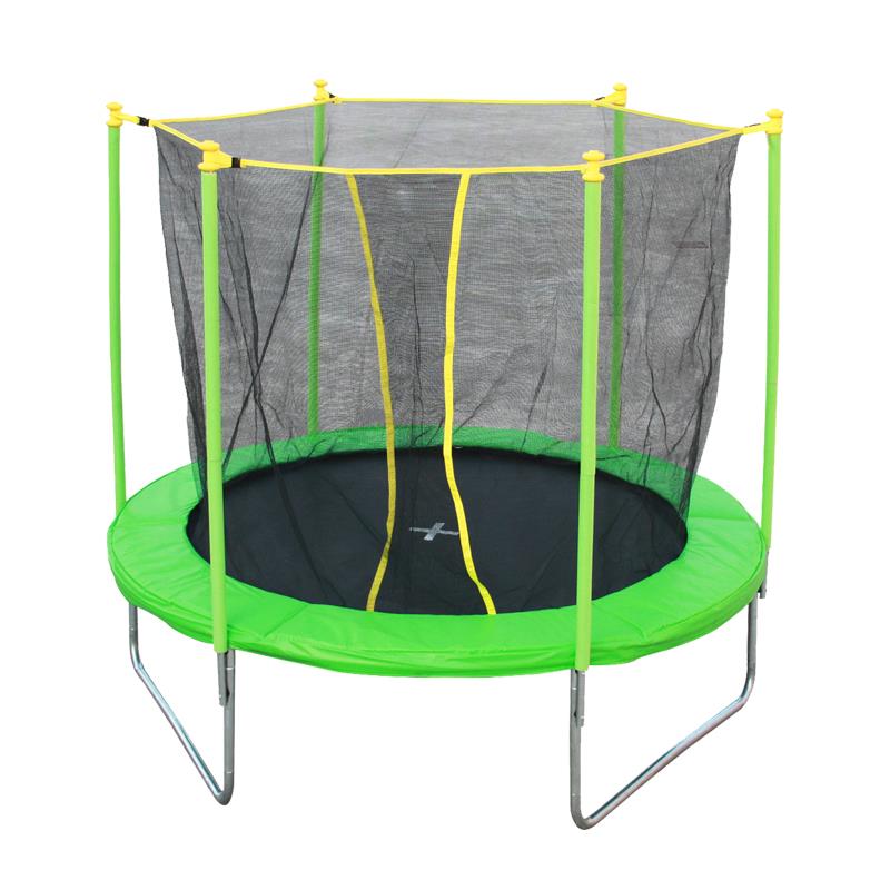 TRAMPOLÍN CAMA ELÁSTICA 244CM HASTA 50KG CON RED DE PROTECCIÓN ATHANSPORT