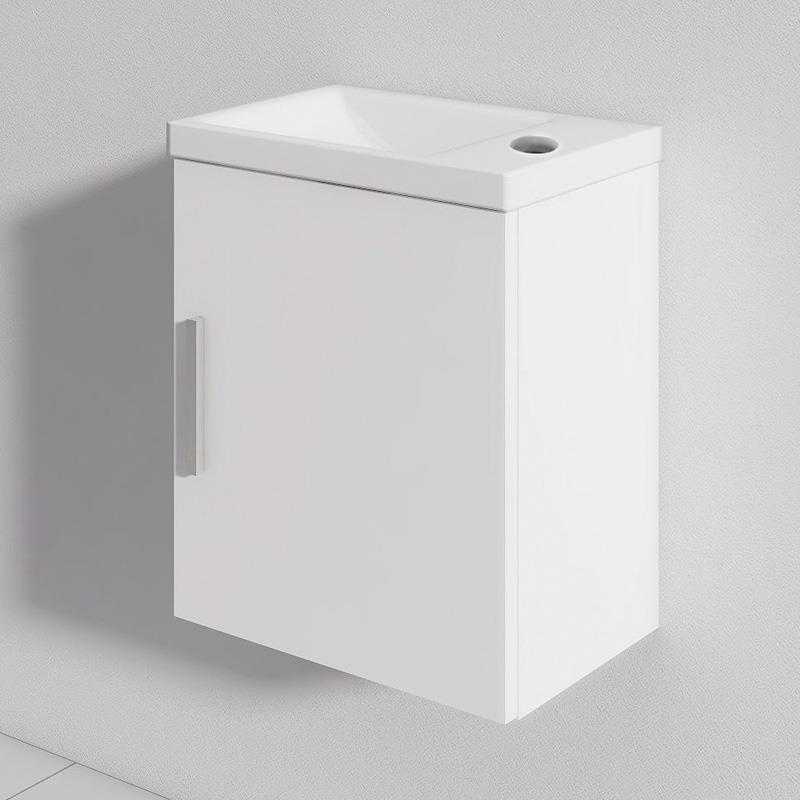 MUEBLE BAÑO BLANCO SERIE NIZA 40X22X48CM BENOTTI