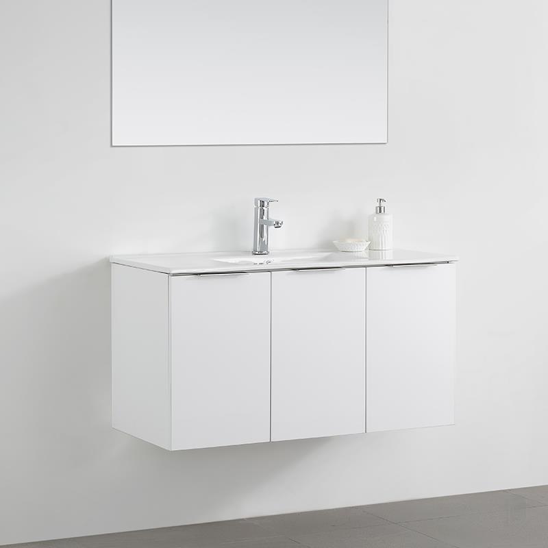 MUEBLE BAÑO BLANCO SERIE VENUS 100X46X55CM BENOTTI