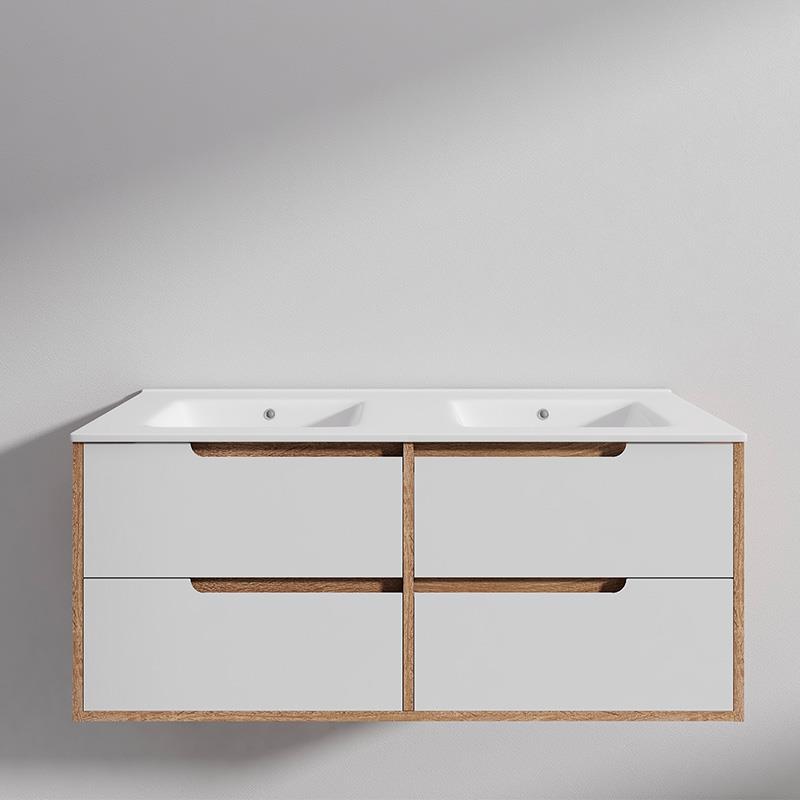 MUEBLE BAÑO SERIE LEPUS 120X46X50CM BENOTTI