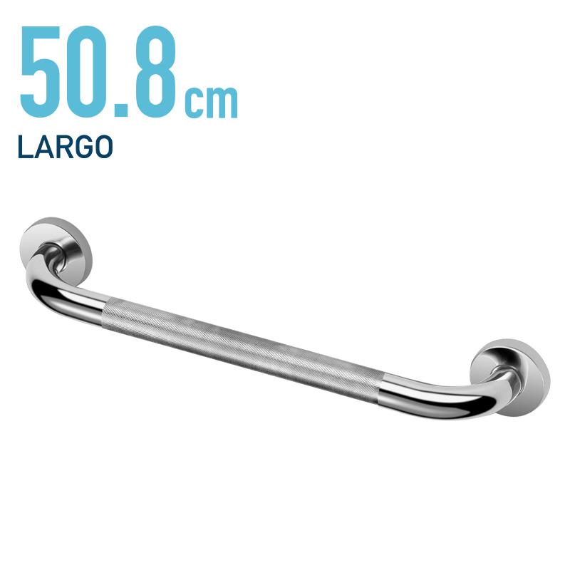 ASA DE BAÑO ANTIDESLIZANTE INOX 304 2.5X50.8CM BENOTTI