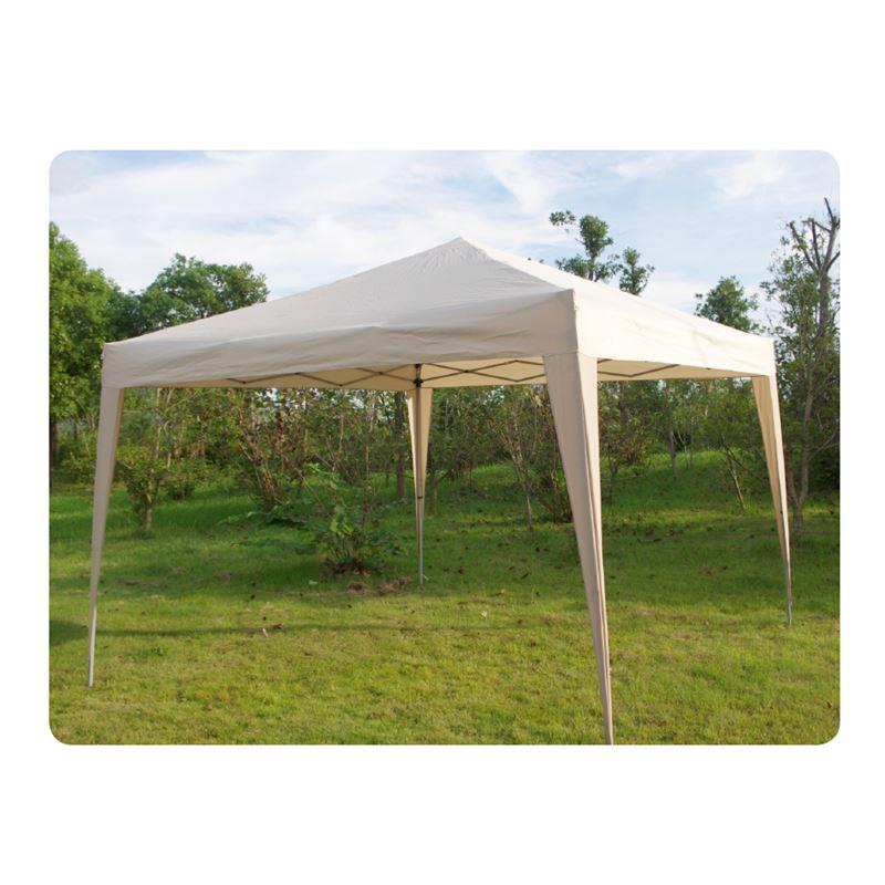 CARPA PLEGABLE METAL 3X3 METROS BEIGE DONNA GARDEN