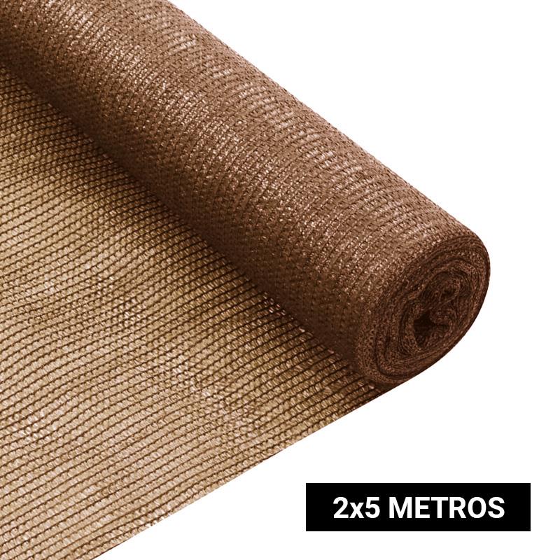 MALLA DE SOMBREO MARRON 2X5 MTS DONNA GARDEN