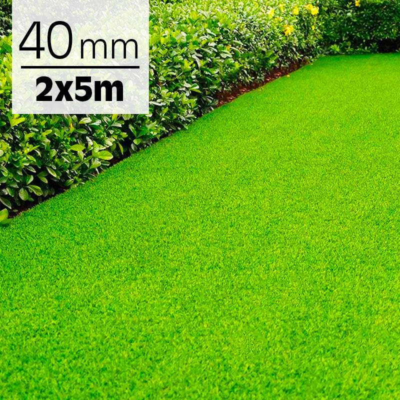 CESPED ARTIFICIAL 40MM 2X5 MTS SERIE DAYTONA DONNA GARDEN