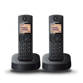 Teléfono Inalámbrico Duo Panasonic KX-TG6852SPB negro