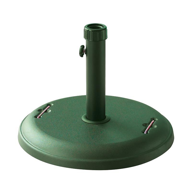 BASE DE SOMBRILLA REDONDA 22 KG VERDE SERIE PHI PHI DONNA GARDEN