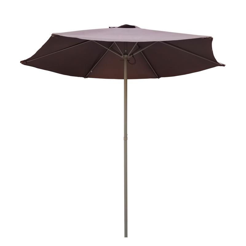 PARASOL ACERO MARRON 2.10 METROS DONNA GARDEN