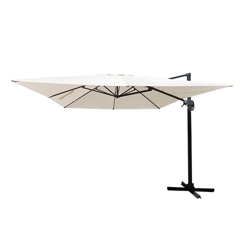 PARASOL COLGANTE BEIGE 3x3.5 METROS DONNA GARDEN