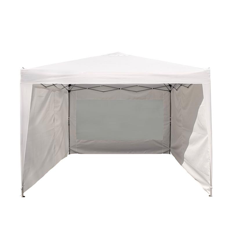 CARPA METAL BLANCA 3X3 METROS CON PAREDES DONNA GARDEN