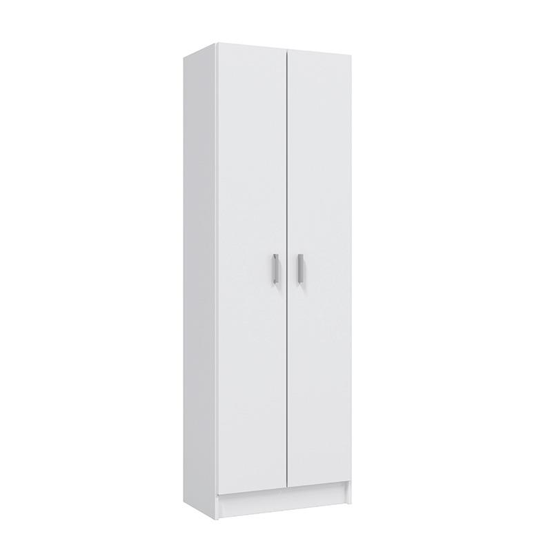 ARMARIO MULTIUSOS 2P 180X59X37CM BLANCO