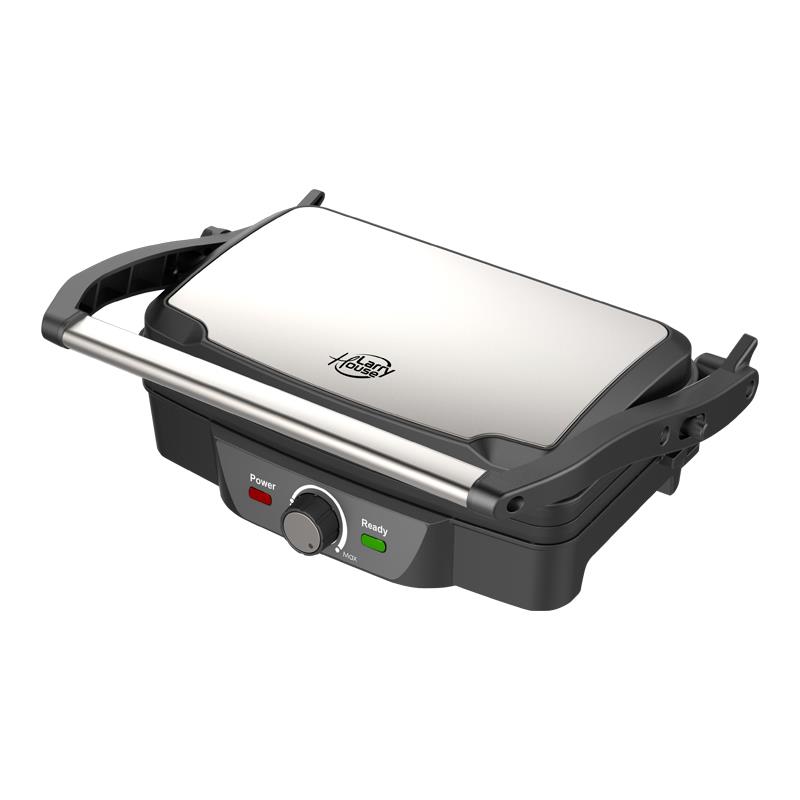 SANDWICHERA GRILL INOX 1.600W  LARRYHOUSE