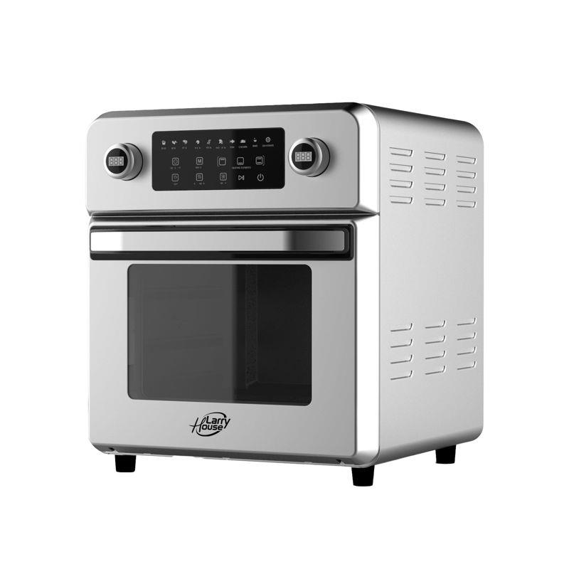 HORNO + FREIDORA DE AIRE CALIENTE INOX 14.5 LITROS 1.700W LARRYHOUSE