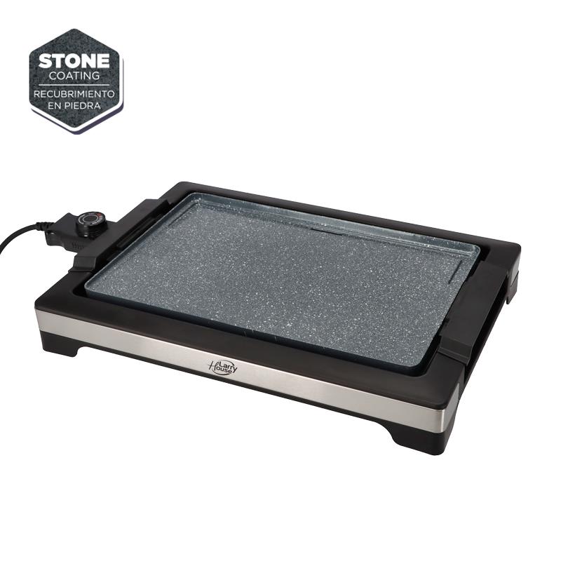 PLANCHA DE ASAR 2.000W PLACA RECUBRIMIENTO PIEDRA  LARRYHOUSE