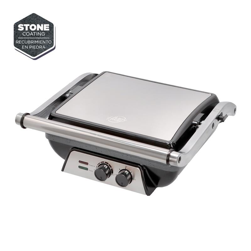 SANDWICHERA GRILL MULTIFUNCION 2.000W PLACAS PIEDRA  LARRYHOUSE