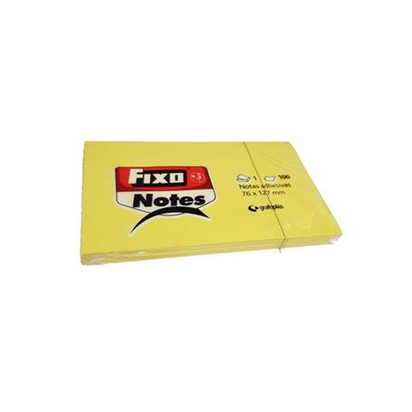 Tartan Note 12776 Notas adhesivas 127 x 76 mm, 1 bloque de 100 hojas amarillo