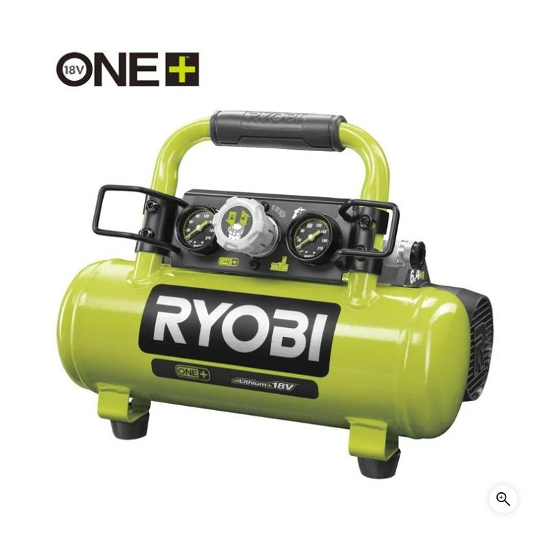 COMPRESOR DE AIRE 18V SIN BATERIA ONE+ RYOBI