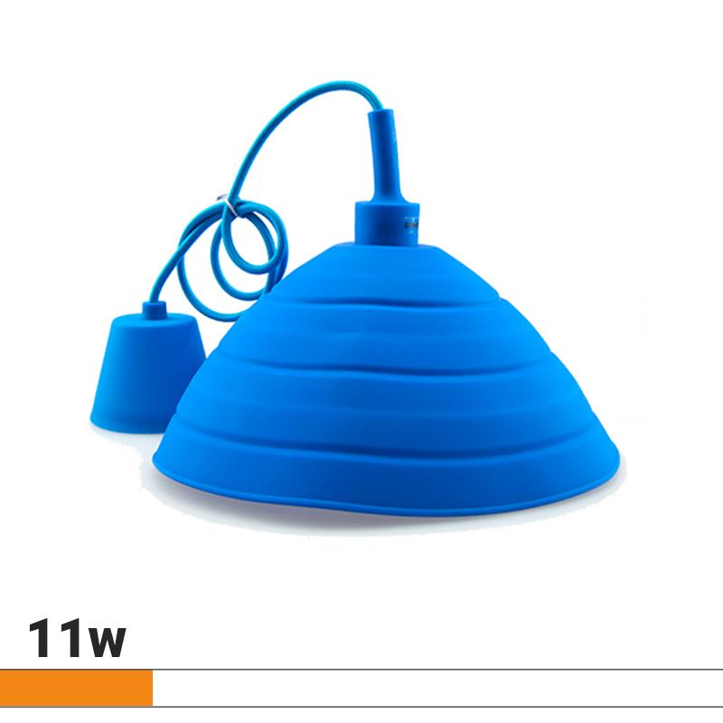 lampara-colgante-silicona-11w-azul-airme