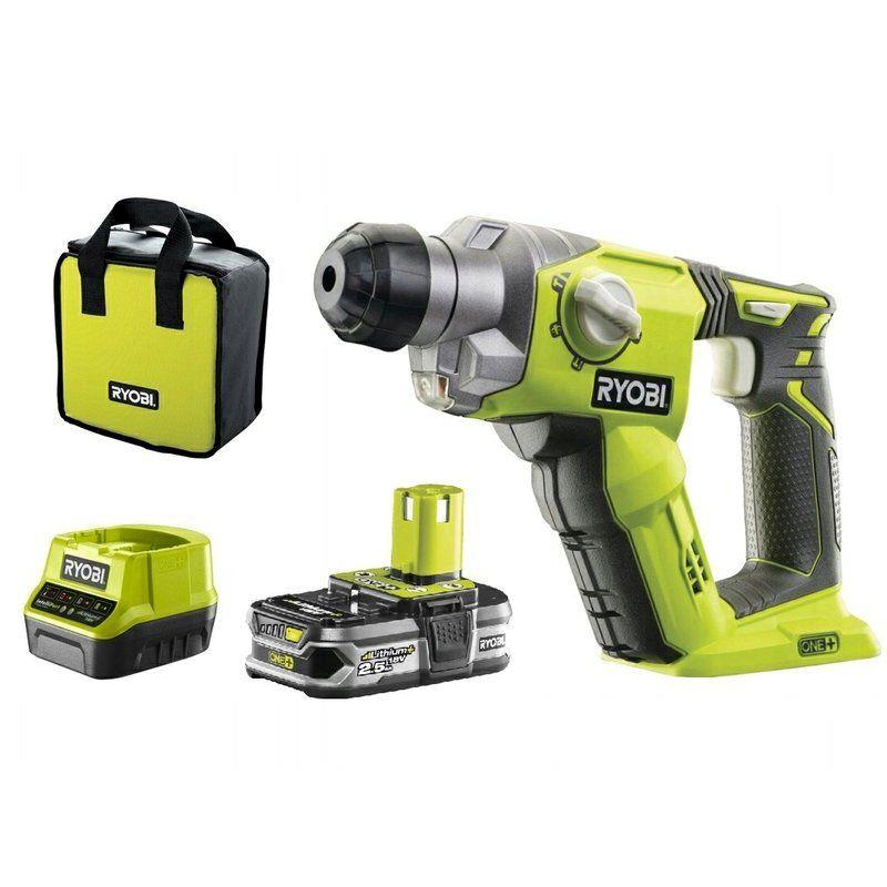 PACK TALADRO 18V ELECTRONEUMÁTICO CON 1X2.5AH Y CARGADOR ONE+ RYOBI