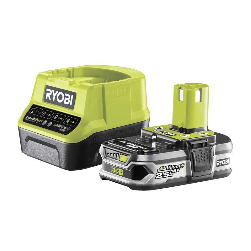 PACK CARGADOR + 1 BATERIA 18V 2.5AH ONE+ RYOBI