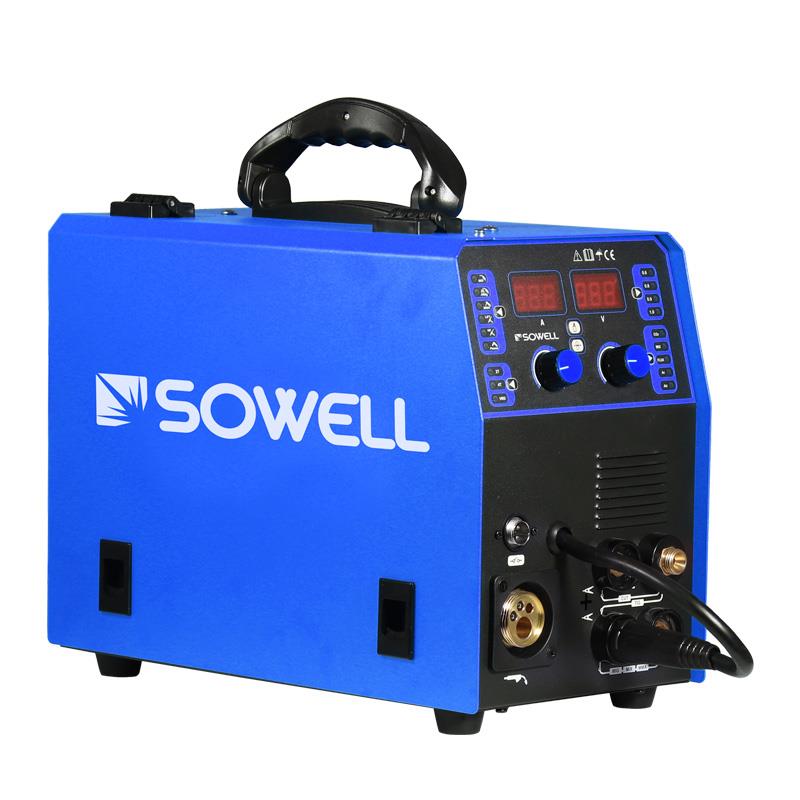 INVERTER MULTIFUNCION MIG/FLUX-MMA-HF-TIG-CUT-LIFT TIG 160AMP SOWELL