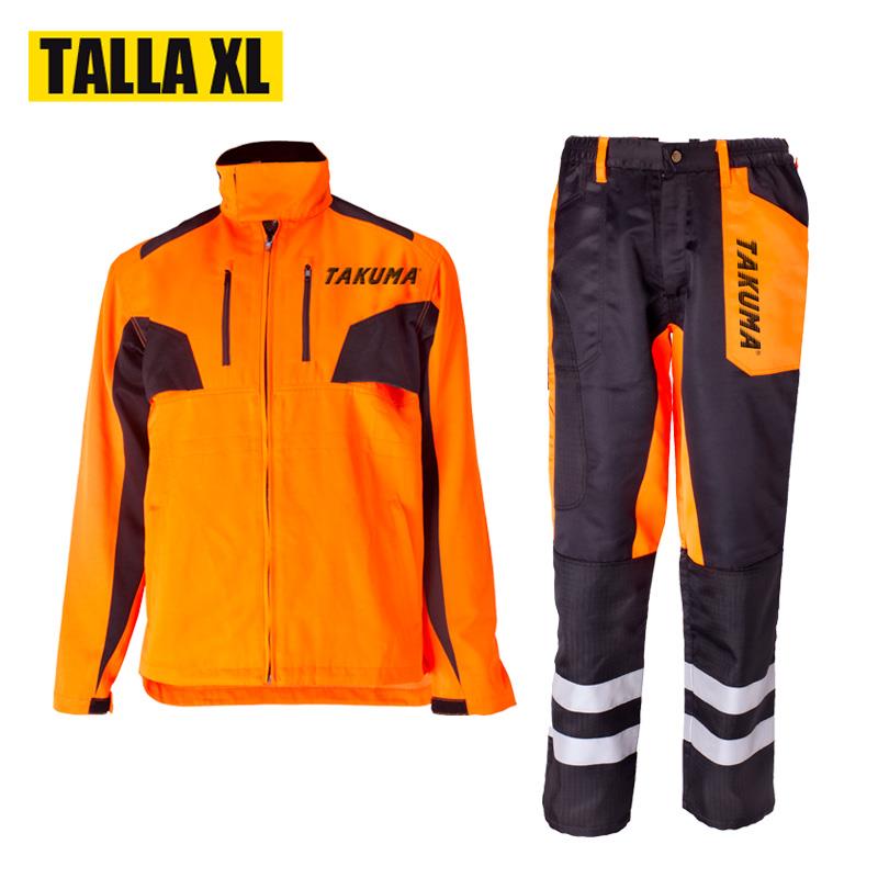 PACK PANTALON - CHAQUETA DESBROZADORA TALLA XL TAKUMA