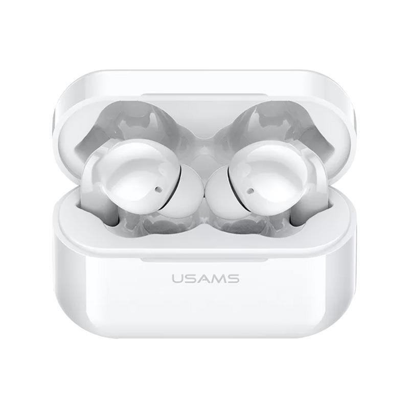 AURICULARES INALÁMBRICOS BLUETOOTH LY SERIE BT5.0 CON ESTUCHE BLANCO USAMS