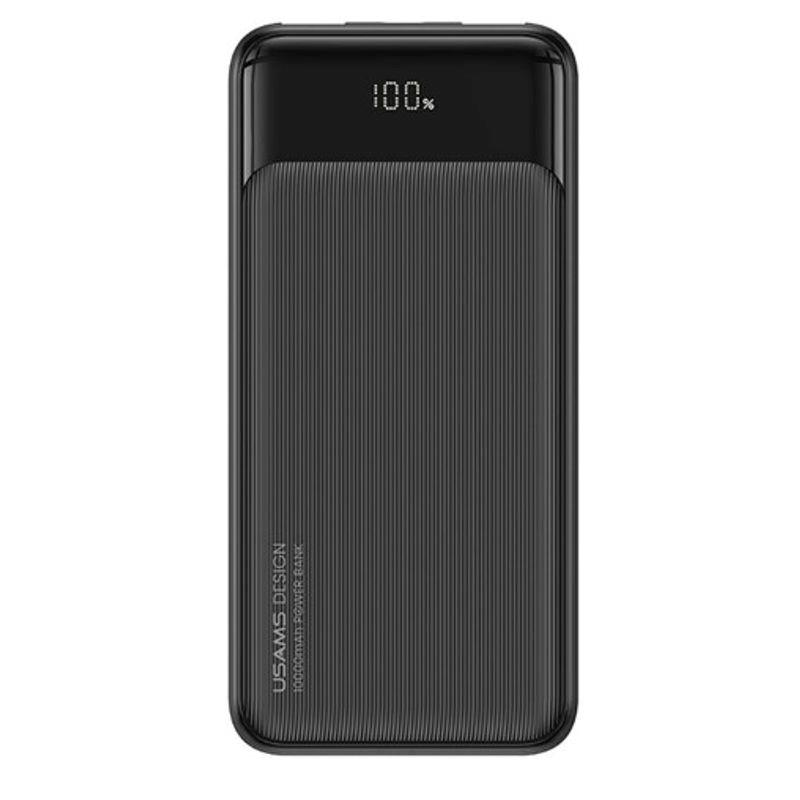 POWERBANK 3 PUERTOS 10000MAH NEGRO USAMS