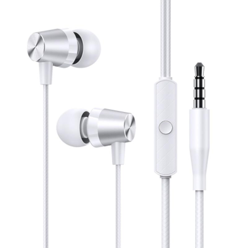 AURICULARES CON CABLE 3.5 MM BLANCO USAMS