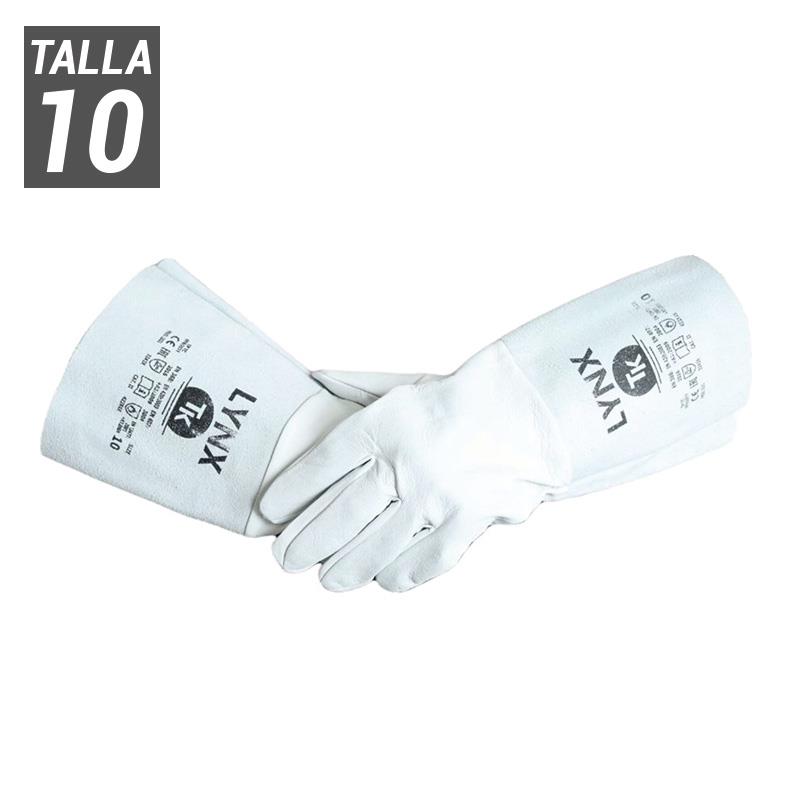 GUANTES DE TRABAJO LYNX TALLA 10 GRIS