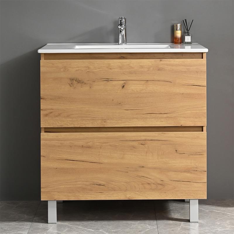 MUEBLE BAÑO ROBLE NODI SERIE SOFIA BENOTTI 80X46X85 CM