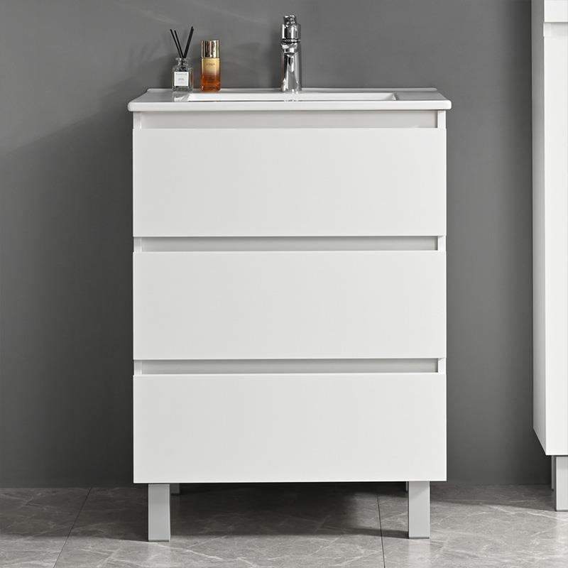 MUEBLE BAÑO BLANCO SERIE RANIA BENOTTI 60X46X85 CM