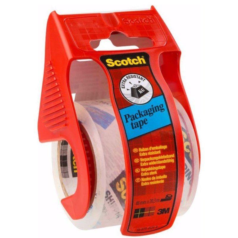 DISPENSADOR + CINTA ADHESIVA SCOTCH E5020D TRANSPARENTE 3M