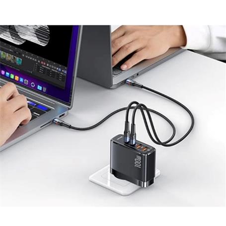 Cargador Coche Carga Rapida USB C 90W, Cargador Mechero USB Carga