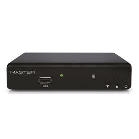 RECEPTOR TDT HD MASTER DV3T2 H.265 HEVC USB LAN MASTER
